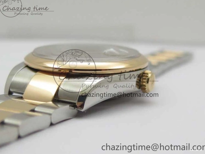 RG BP Best Dial Maker Edition 1:1 Gray Oyster on DateJust SS Roman Bracelet 126201 36 0224